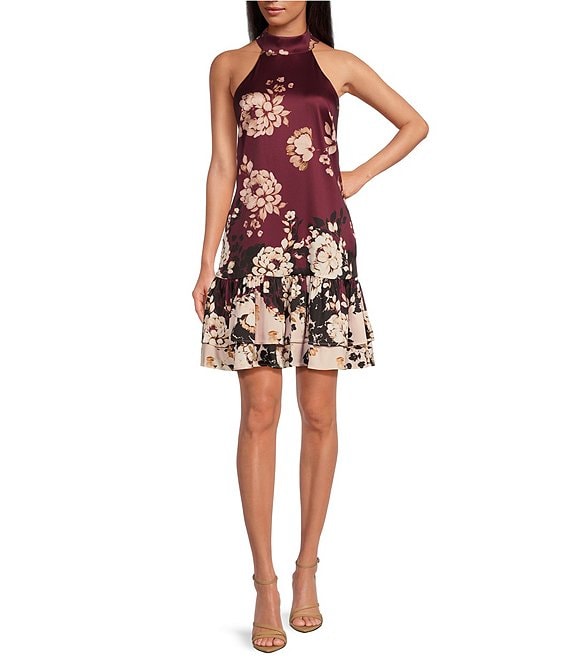 Belle cheapest Badgley Mischka Sleeveless Cocktail Dress