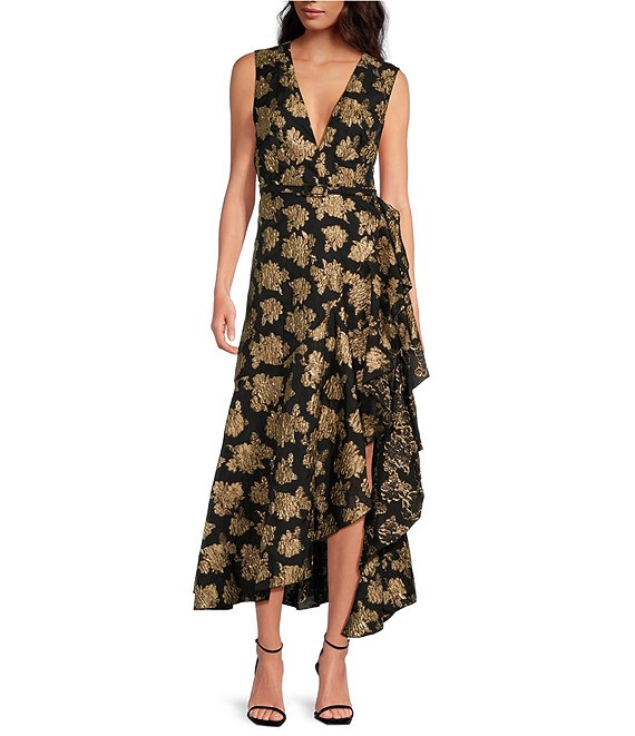 Badgley mischka floral essex maxi best sale