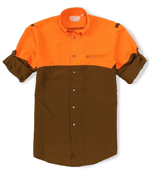Beretta Color Block TM Tech Long-Sleeve Woven Shirt | Dillard's