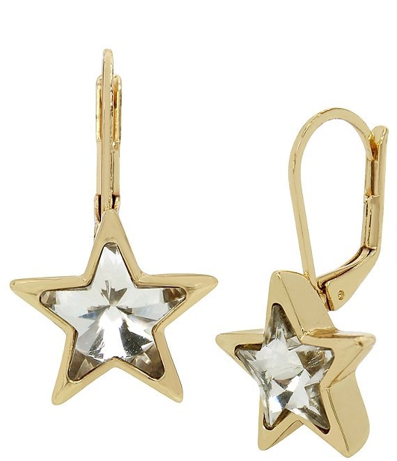 Crystal Star Drop Earrings | SHEIN USA