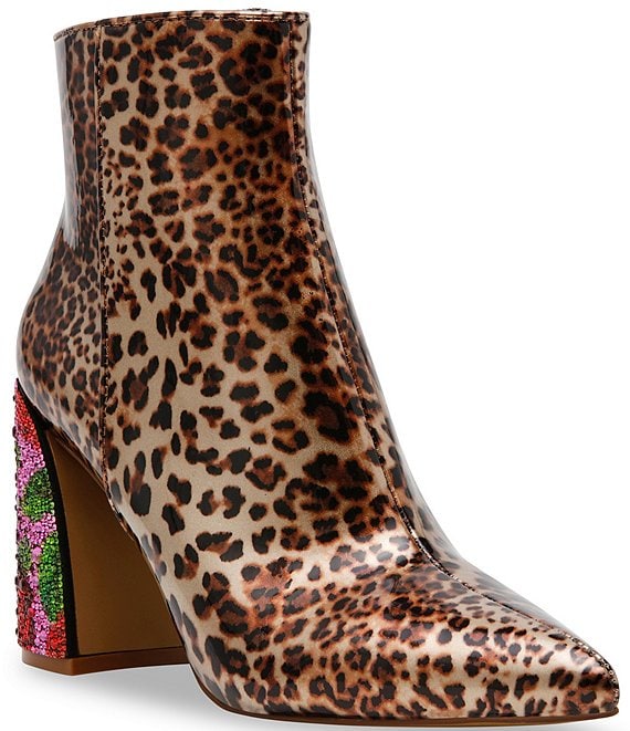 Betsey johnson leopard booties online