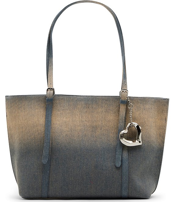 Betsey Johnson Slouchy Denim Tote Bag