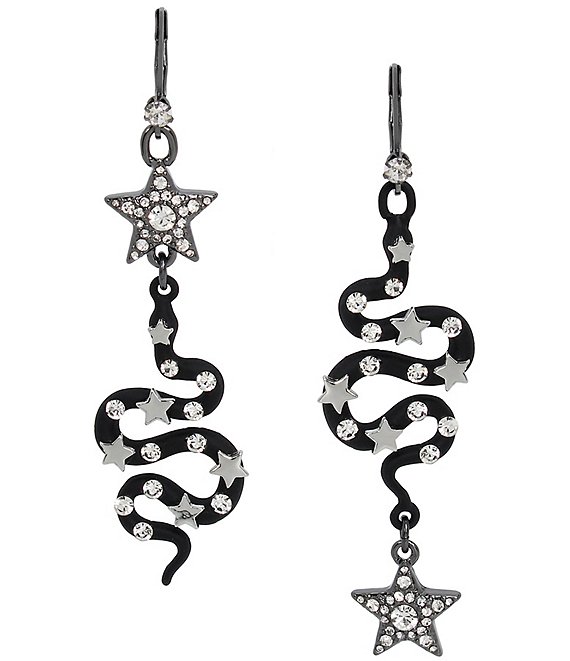 Betsey johnson snake deals earrings