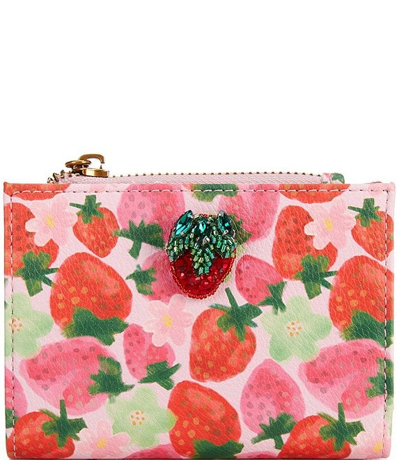 Betsey Johnson Strawberry Bifold Wallet | Dillard's