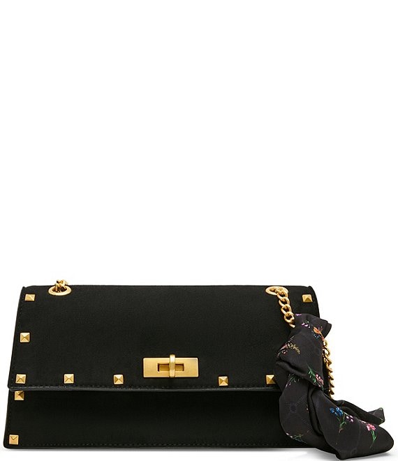 Betsey Johnson Studded Flap Shoulder