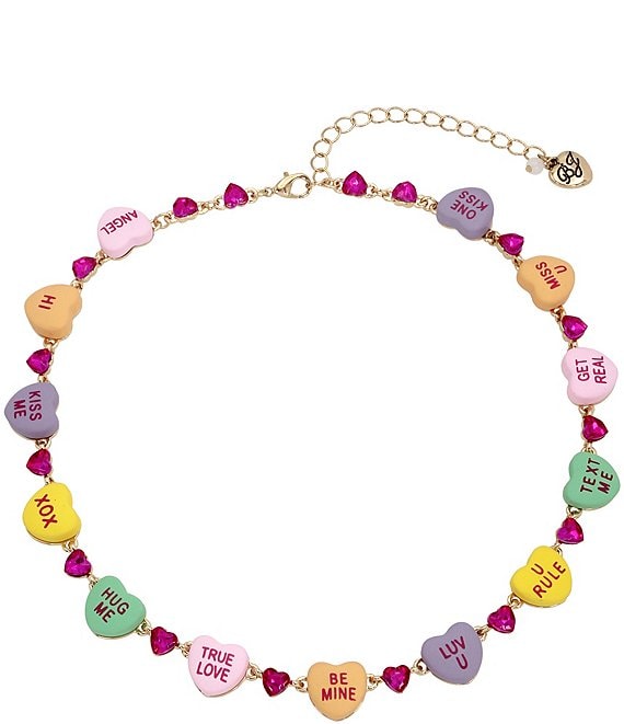 Betsey Johnson Sweetheart Statement Collar Necklace