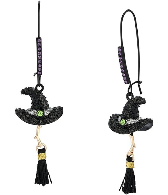 Betsey Johnson Pearl Ghost Earrings Betsey Johnson Witch Hat