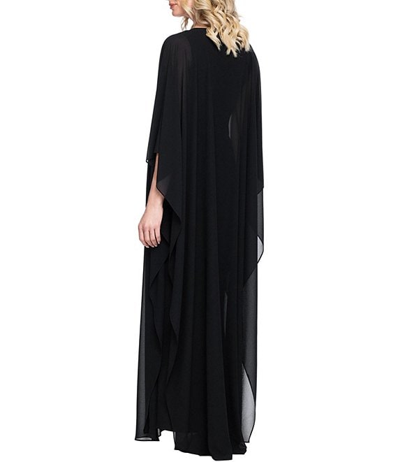 kaftan chiffon dress “Judy” Souffle SIZE:XL *FINAL SALE* Venus Casual High Low late 3/6 Luna chiffon a vision of elegance