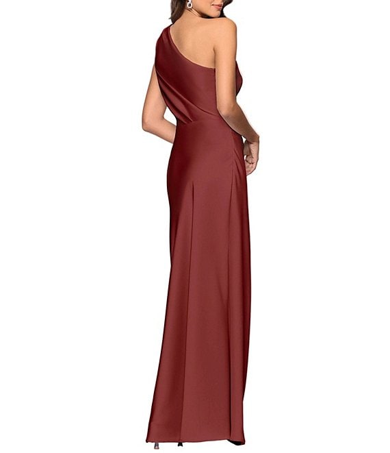 petite satin dress Tara Tie Neck whilst the A Petite Magnolia Satin One Shoulder