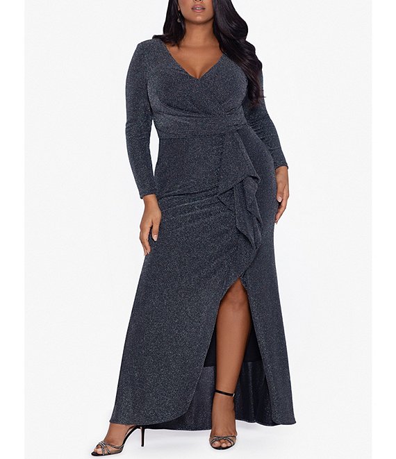 betsy and adam plus size dresses