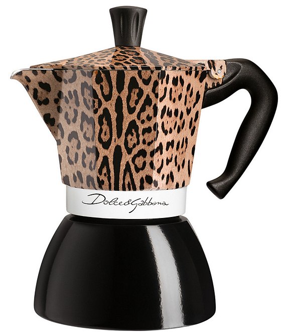 Bialetti x Dolce & Gabbana Leopardo Moka Induction Coffee Maker