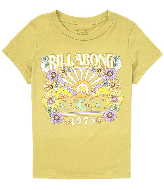 Billabong Big Girls 7-16 Short Sleeve Stay Sunshine Tee | Dillard's