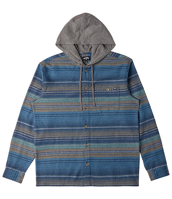 Billabong Baja Long Sleeve Button Front Hoodie