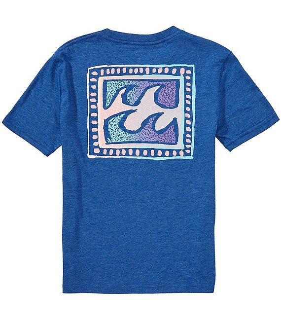 Billabong Big Boys Short Sleeve Crayon Wave T-Shirt