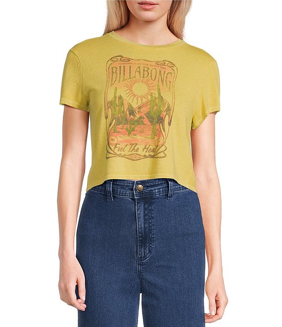 Billabong Feel The Heat Graphic T-Shirt, Mellow Daze - Image 1