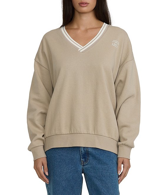 Billabong Sun Ray Oversized Brushed Fleece Sweatshirt