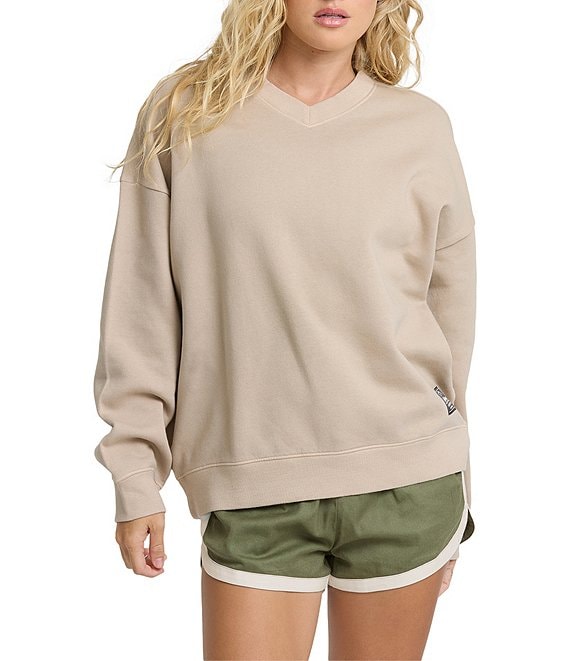 Billabong That Life Oversized Fleece Sweatshirt