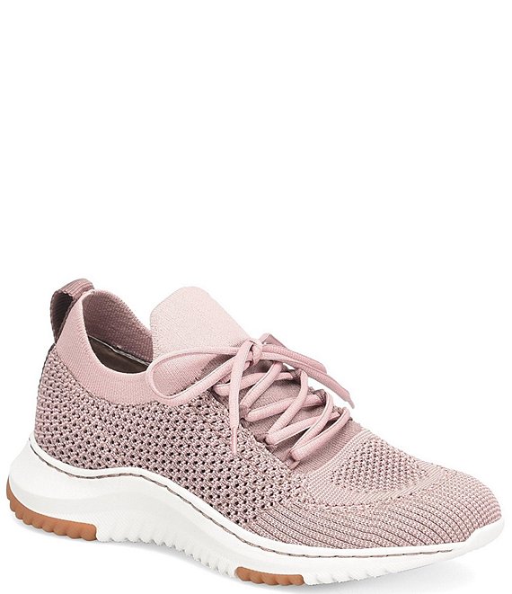 Color:Lilac/Intimo Pink - Image 1 - Oressa Knit Mesh Sneakers