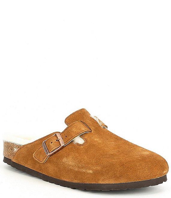 birkenstock boston shearling mink