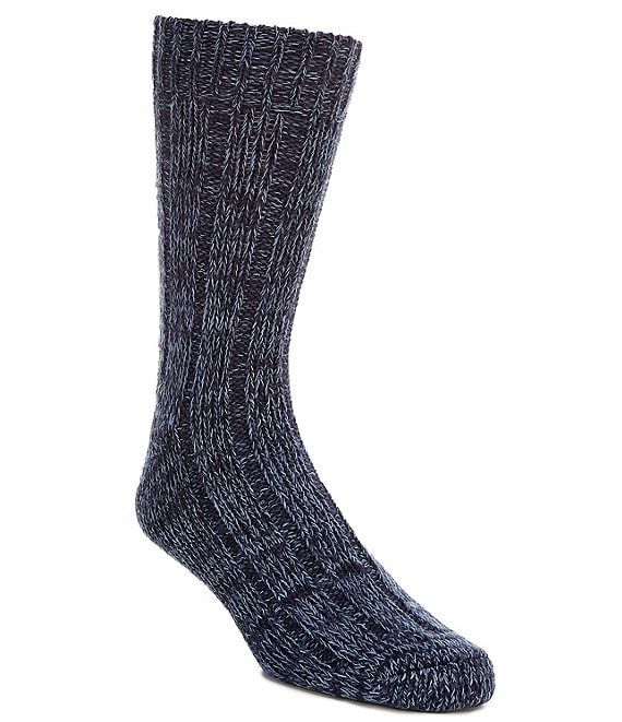 Color:Blue - Image 1 - Men's Cotton Twist Socks