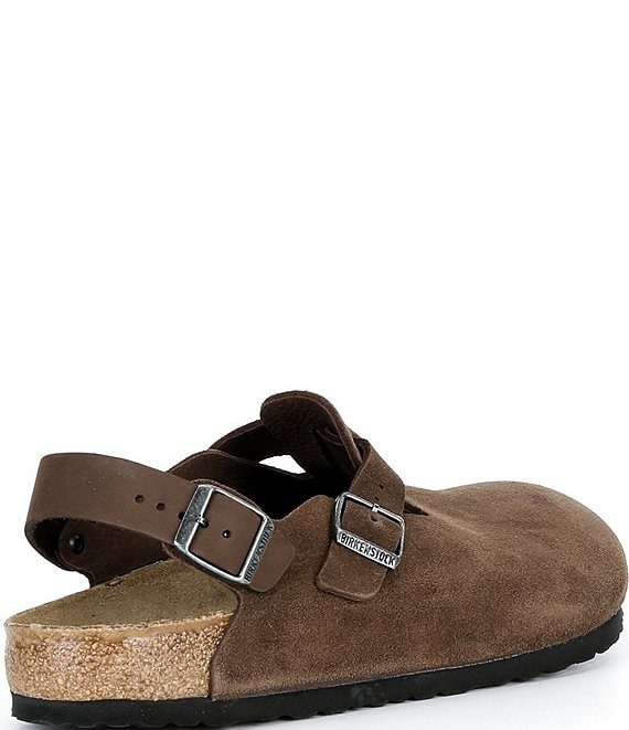 Birkenstock Men's Tokio Suede Backstrap Clogs | Dillard's