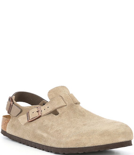 Birkenstock Men's Tokio Suede Backstrap Clogs | Dillard's