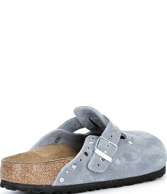 Birkenstock Women's Boston Suede Rivet Studded Clogs | Dillard's