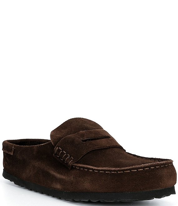 Birkenstock Women's Naples 2.0 Suede Penny Keeper Clogs