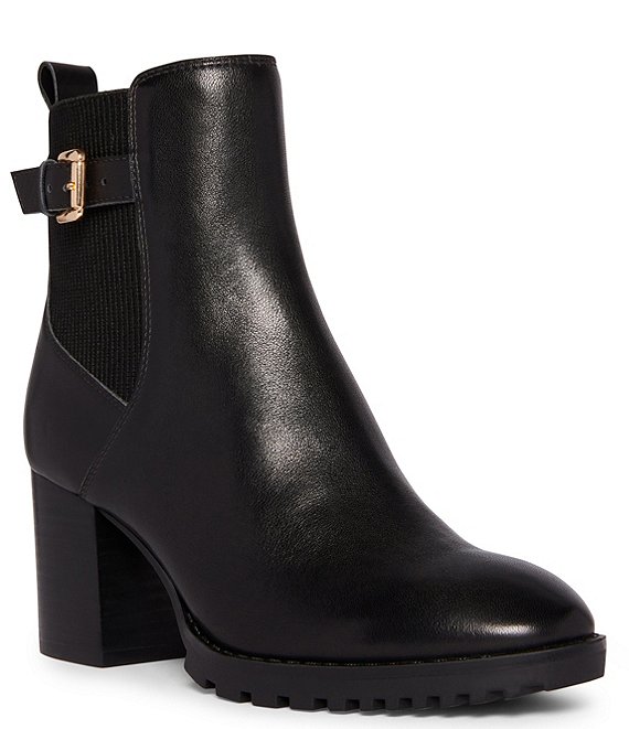 Dillards black outlet booties