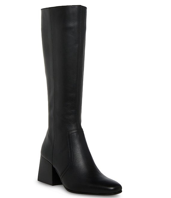 Blondo Tessa Waterproof Leather Block Heel Boots | Dillard's