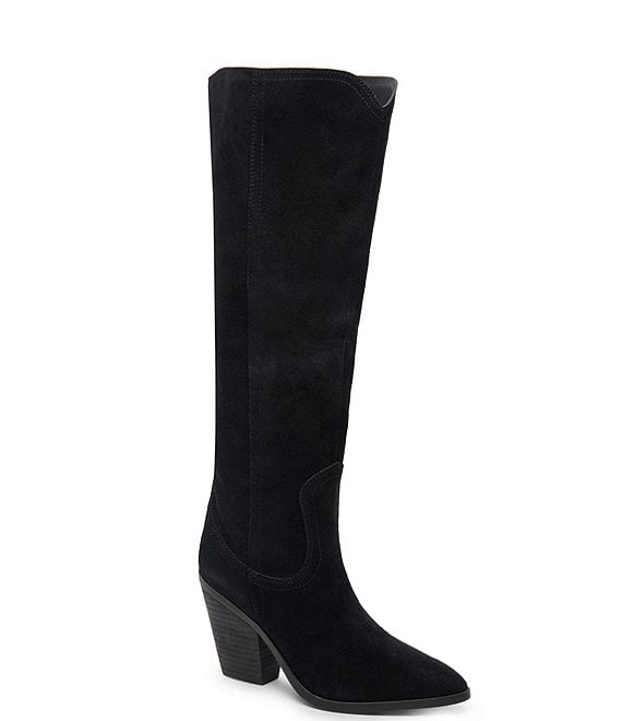 Blondo Wrangle Waterproof Suede Tall Boots | Dillard's