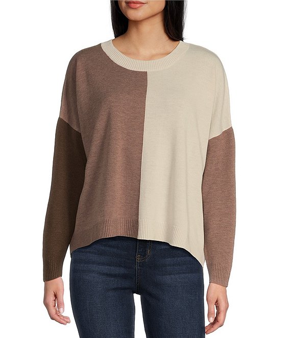 Blu Pepper Color Block Sweater