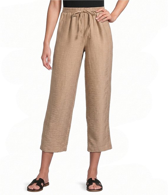 Blu Pepper Elastic Tie Front Lounge Pants