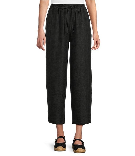 Blu Pepper Elastic Tie Front Lounge Pants