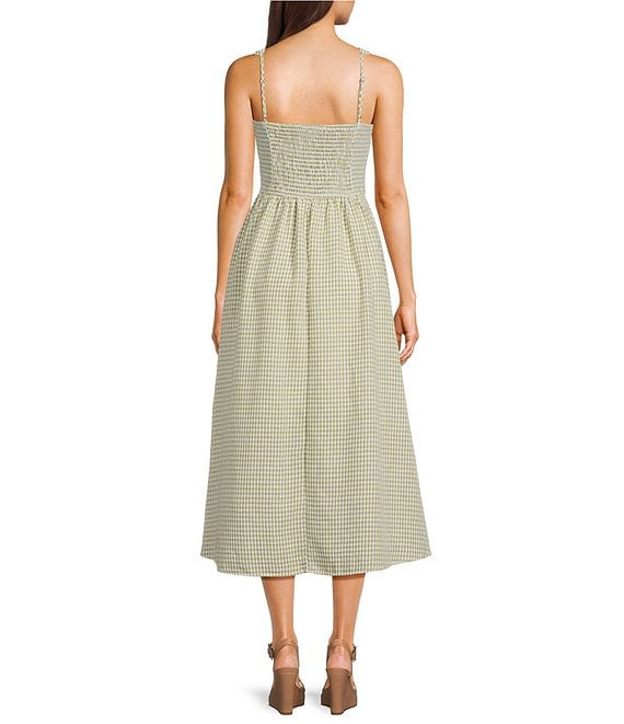 blu pepper gingham dress Blu Pepper Georgia Gingham Dress