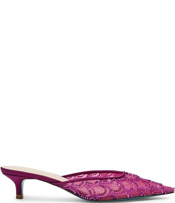 Ellie Mesh Sequin Heel