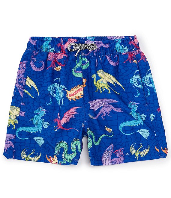 Boardies Little Big Boys 2 10 Dragons Volley Swim Trunk