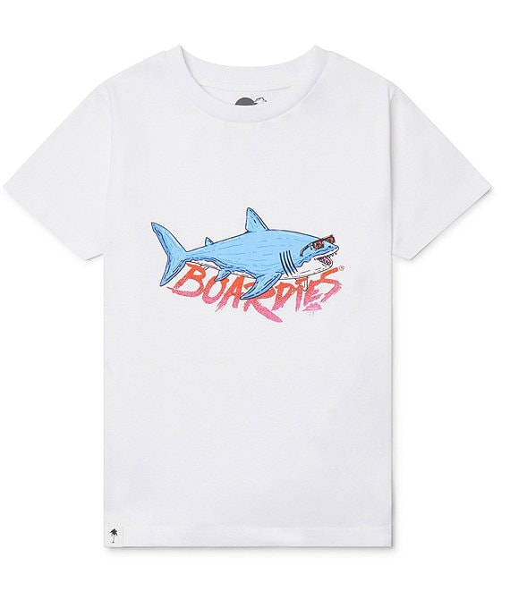 Boardies® Little/Big Boys 3-14 Short Sleeve Sharks T-Shirt | Dillard's