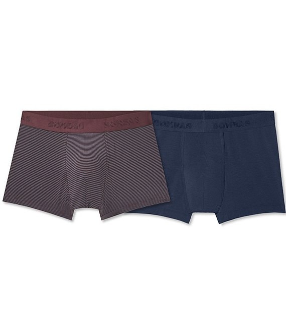 Bombas Cotton Modal Stripe Trunk 2-Pack