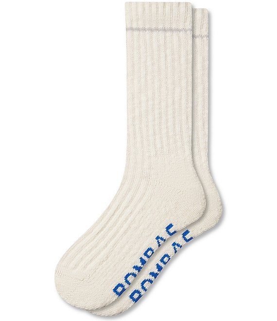 Bombas Marl Stripe Cuff Ragg Calf Socks