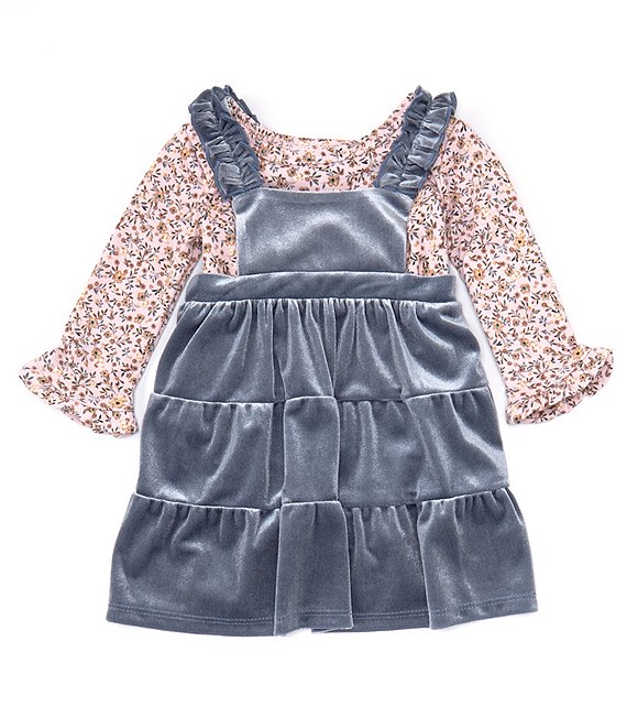 TFFR Toddler Baby Girl Denim Dress Ruffles Sleeveless Strap Button A-Line  Jeans Dress Sundress - Walmart.com