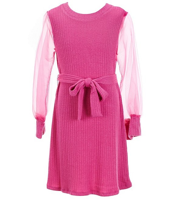 Blouson sleeve sweater outlet dress