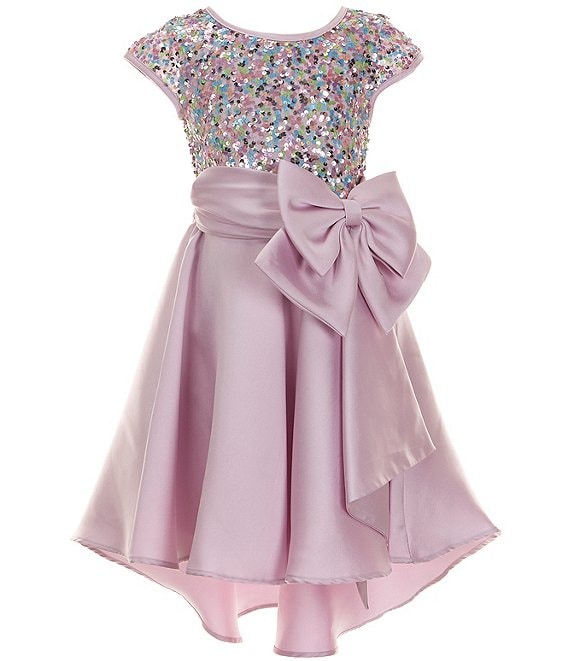 Hengyud Long Girls Pageant Dresses 7-16 Organza Princess Cap Sleeves Kids  Prom Puffy Ball Gowns 114 Lilac : Amazon.ca: Clothing, Shoes & Accessories