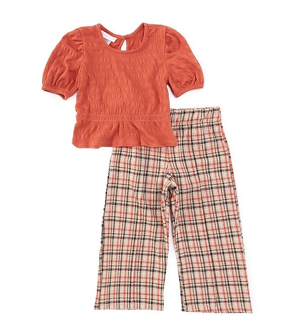 Lil Legs Plaid Girls Set Lil Legs Plaid Girls Set