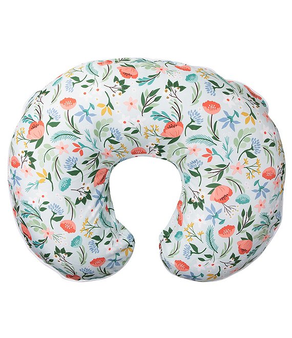 Color:Mint Flower Shower - Image 1 - Premium Nursing Support Pillow Cover - Mint Flower Shower