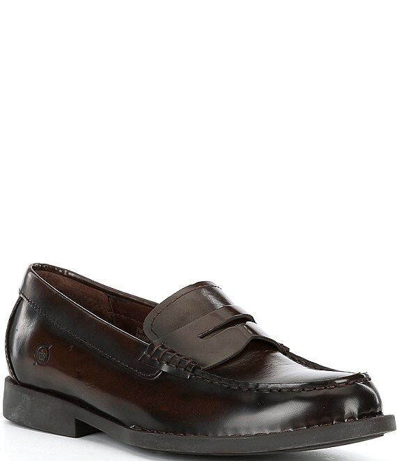 Born Macie Leather Penny Loafers Dillard s