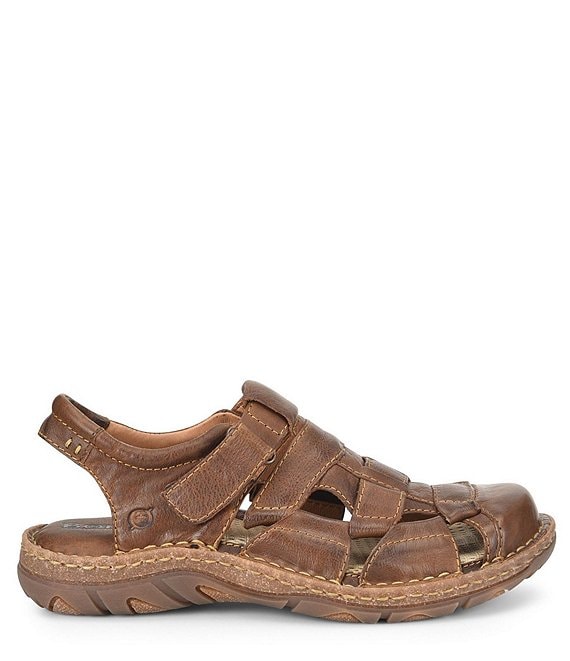 Born Brown Leather Fisherman Comfort Strap Casual Sandals Men’s Sz 46EU/12M US BM0025016-002.jpg?w=500&h=500&  main image 3