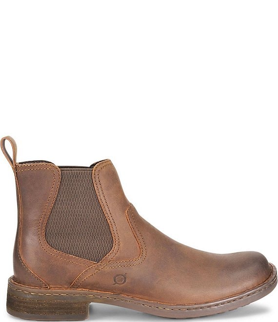 Born Men\'s Chelsea Boots Size 11 Gray Leather Ankle Pull-On Hemlock Ankle Boot Born Men main image 2