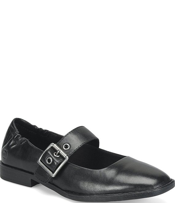 Born Millie Leather Mary Jane Flats