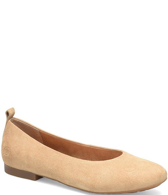 Born Patrice Suede Slip On Flats Dillard s